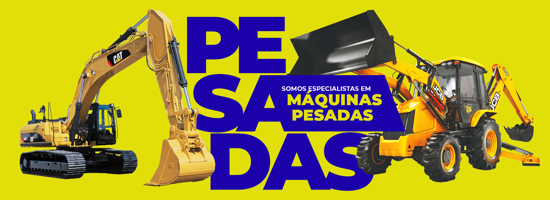 Especialistas em máquinas pesadas